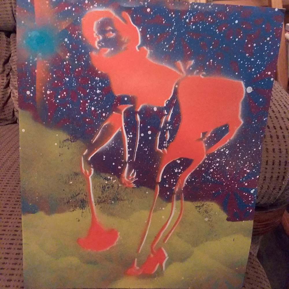Galactic Cinderella Graffiti Art